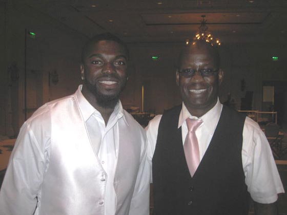 Former NFL Cornerback, Bryant McFadden and DJ Carl©
