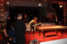 Jeanette “Black Widow” Lee plays pool against Justin Verlander at Detroit Tigers event at the Lake Mirror Center in Lakeland, FL