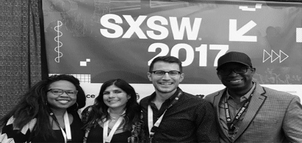 DJ Carl BF Williams speaks at South by Southwest in Austin, TX
