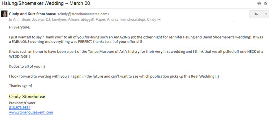 Tampa Museum Google Review about DJ Carl BF Williams