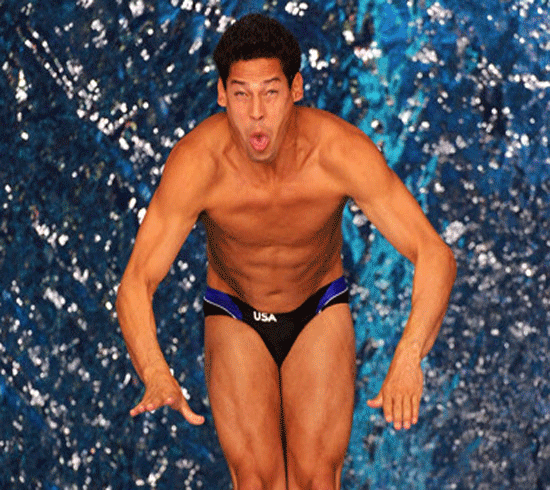 Mark Ruiz, USA Olympic Diver at the Ritz Carlton Grande Lakes