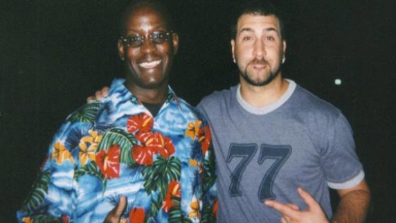 Joey Fatone with Orlando DJ Carl
