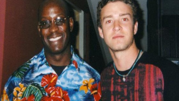 Justin Timberlake with Orlando DJ Carl