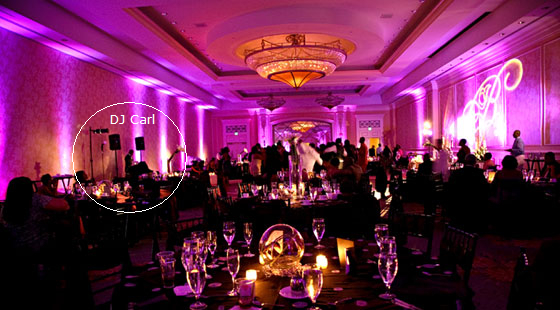 LED uplights at Omni Championsgate championsgate resort lighting image
