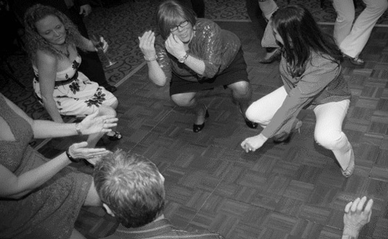 Orlando Corporate Holiday Party Dancing with Executives and their teams