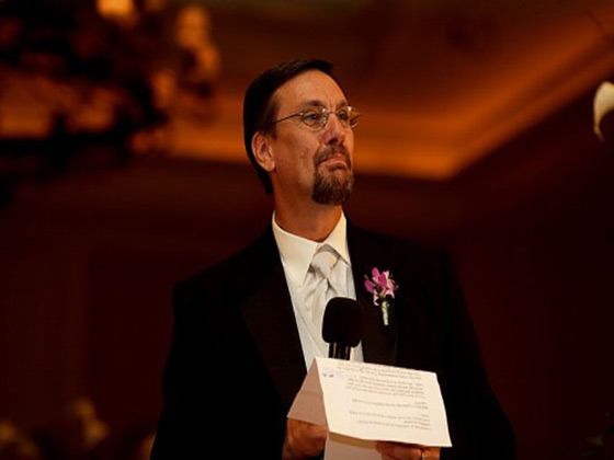 Doug Bolt provides Ritz Carlton wedding toast