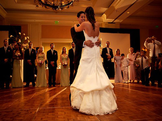 Ritz Carlton wedding first dance