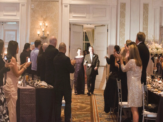 Waldorf Astoria wedding introductions